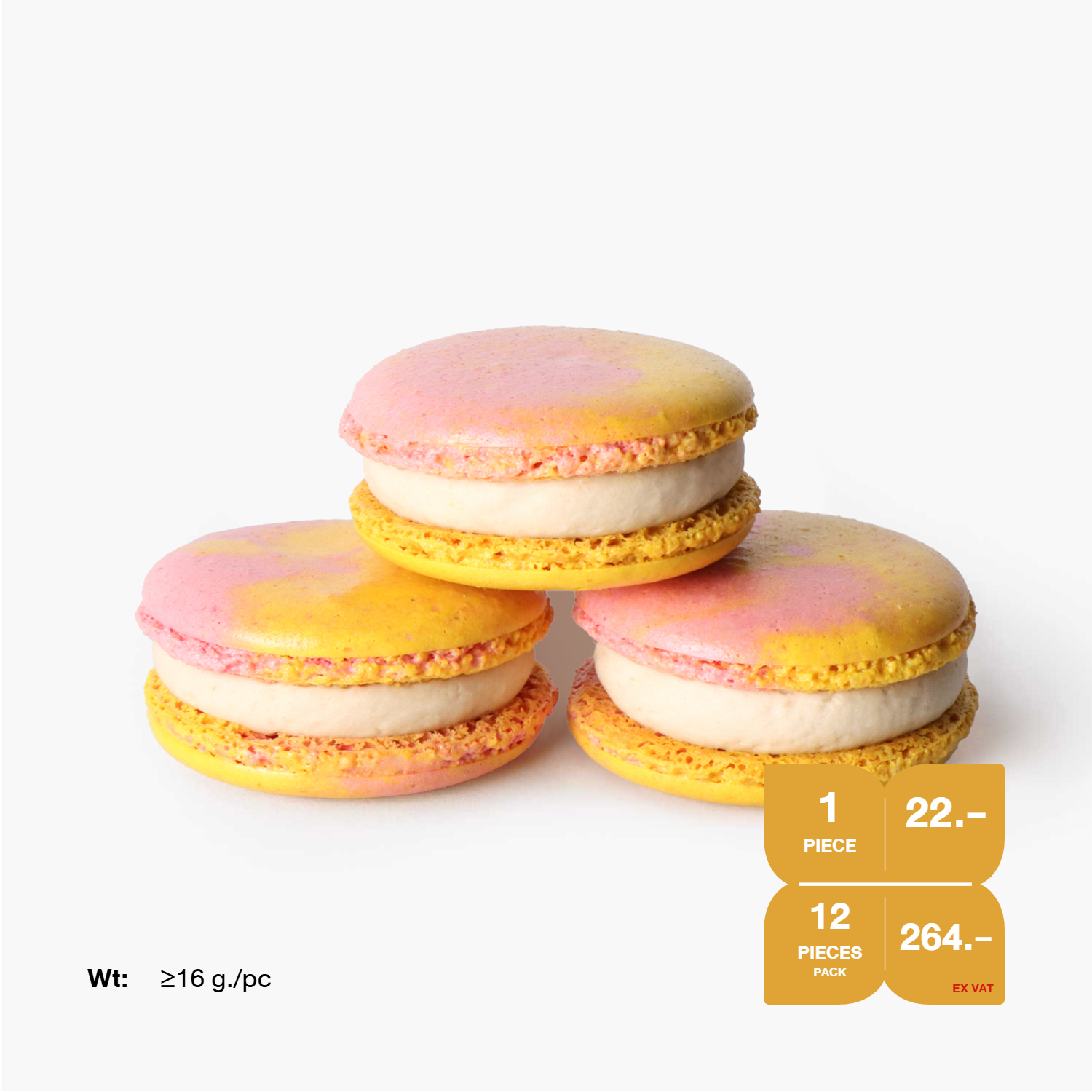 SYNOVA Macaron Banana Cheese (Pack)